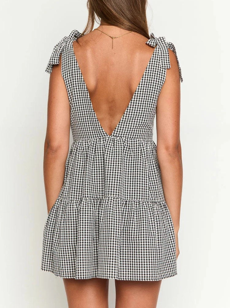 Kinsley Gingham Dress