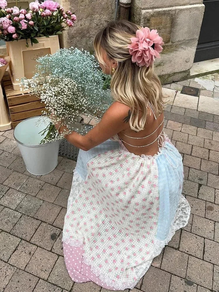 Melanie Backless Maxi
