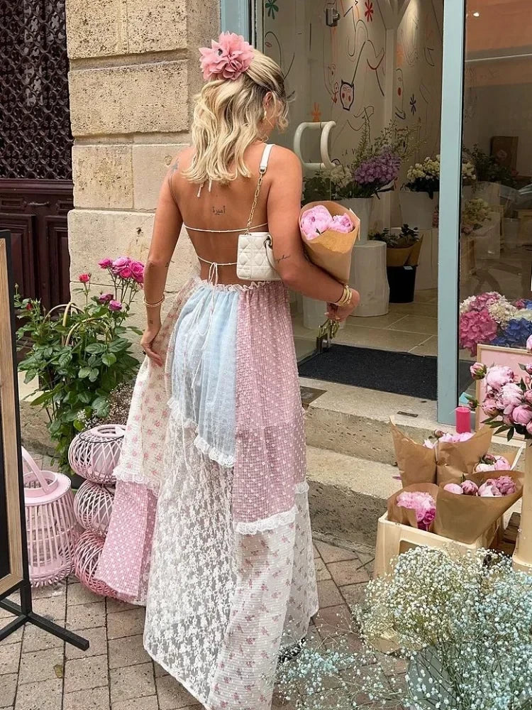 Melanie Backless Maxi