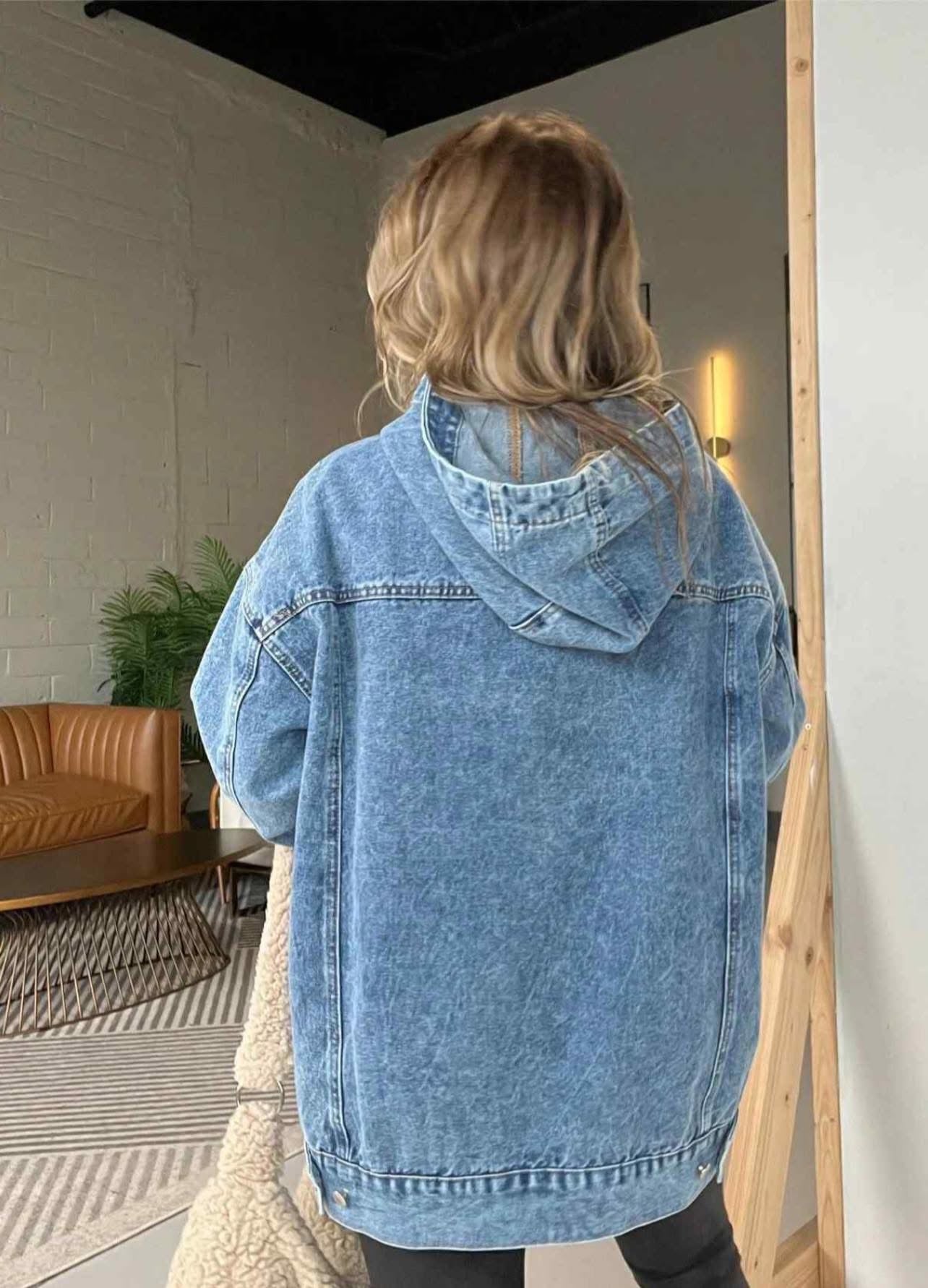 Delilah Denim Hoodie