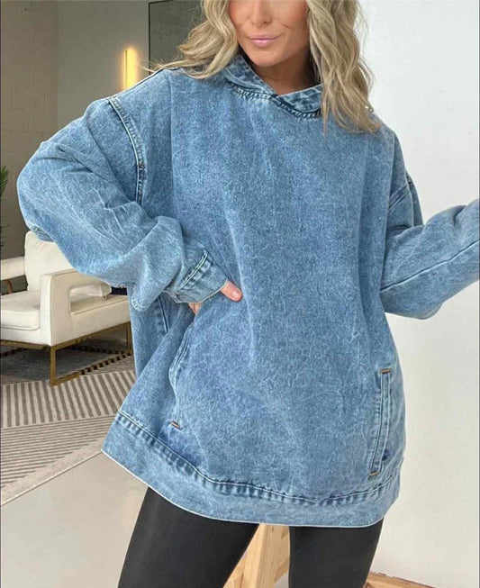 Delilah Denim Hoodie