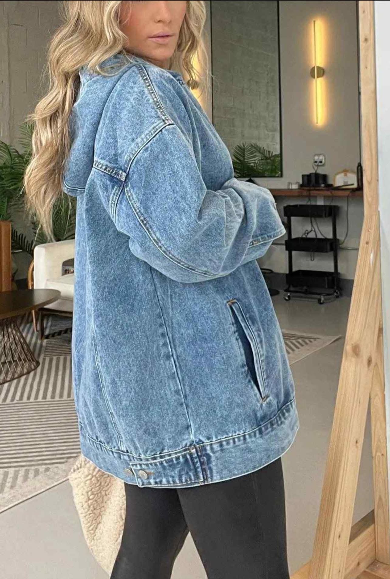 Delilah Denim Hoodie