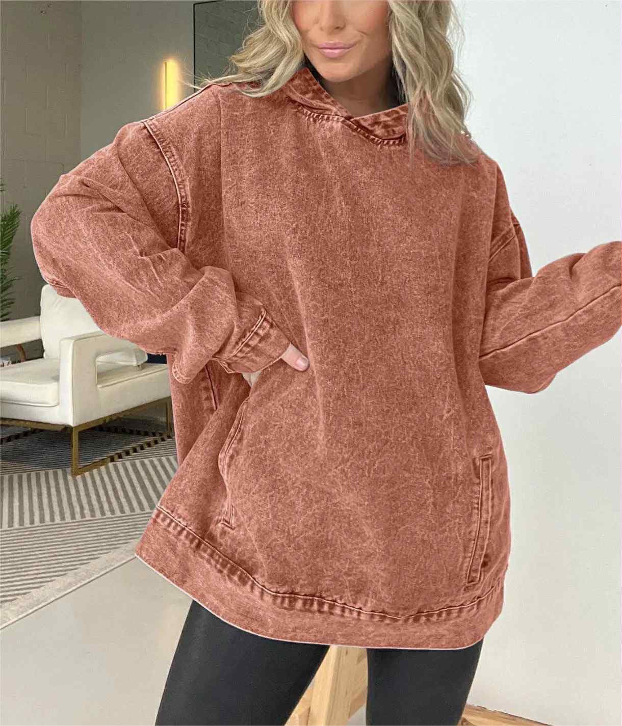 Delilah Denim Hoodie