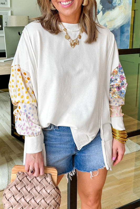 Avery Patchwork Top