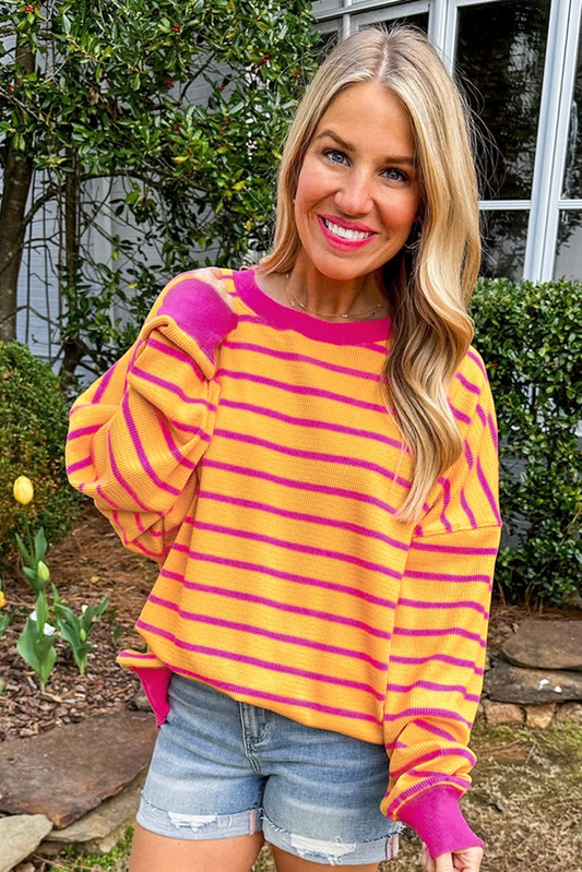 Tegan Striped Sweater