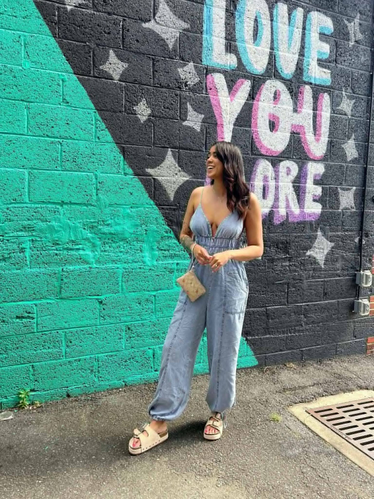 Darla Denim Jumpsuit