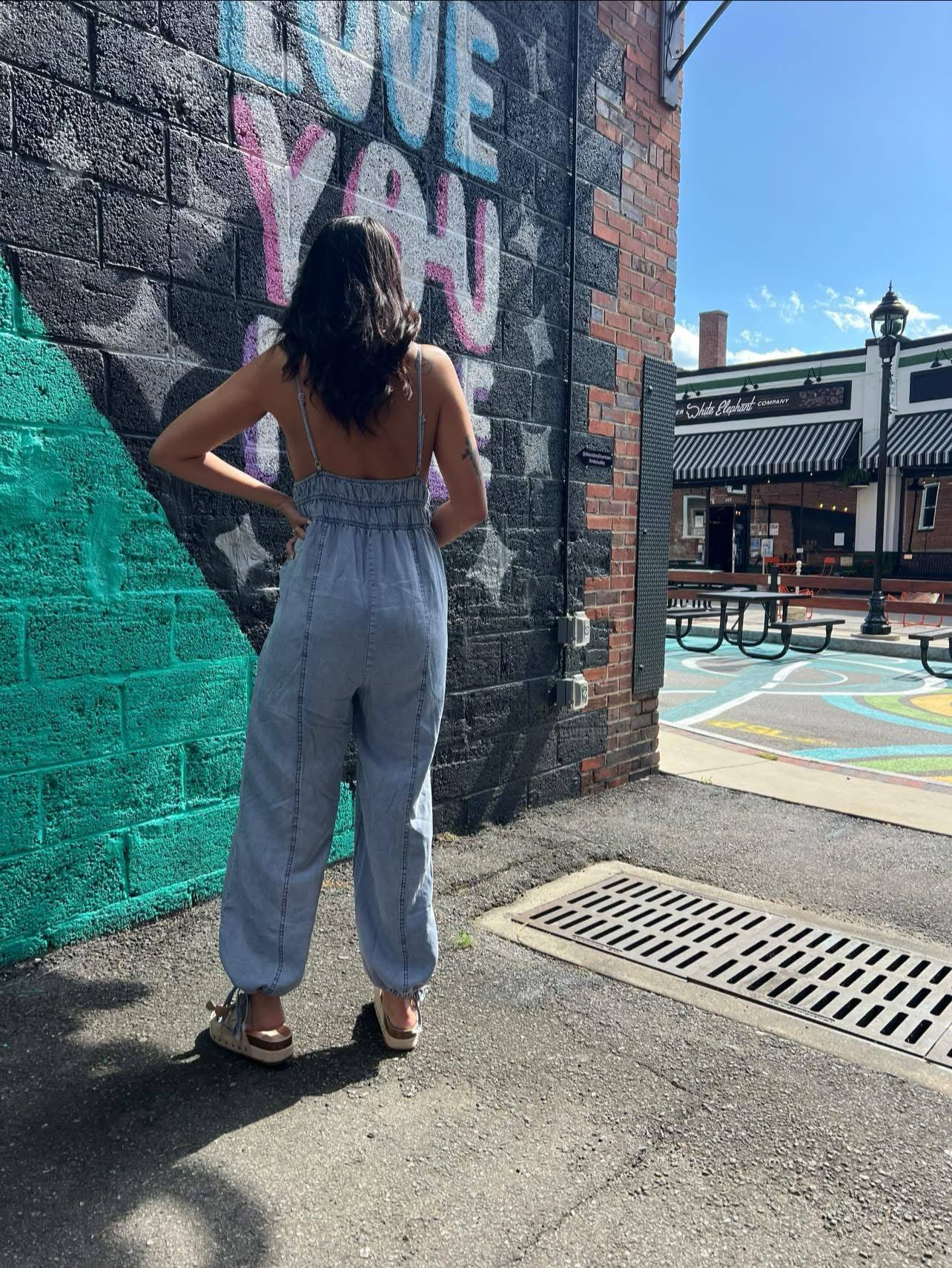 Darla Denim Jumpsuit